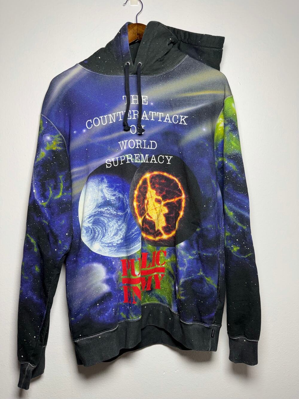 Supreme x Undercover x Public Enemy Hooded Sweatshirt